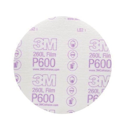 3M PN00971 P600 260L HOOK FIN FILM 6 X NH, 100PK 7000000570